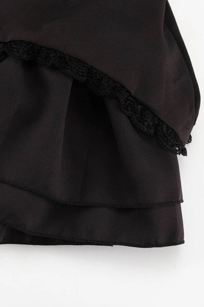 Slim Pleated Mini Dress