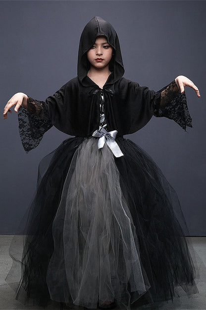 Vampire Gown Kid Halloween Costume