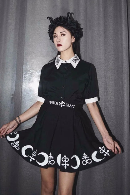 Halloween Punk Rock Skirt