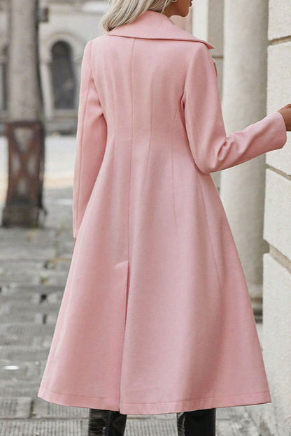 Double Breasted A Line Coat coats