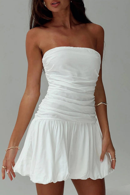 Strapless Bodycon Mini Party Dress