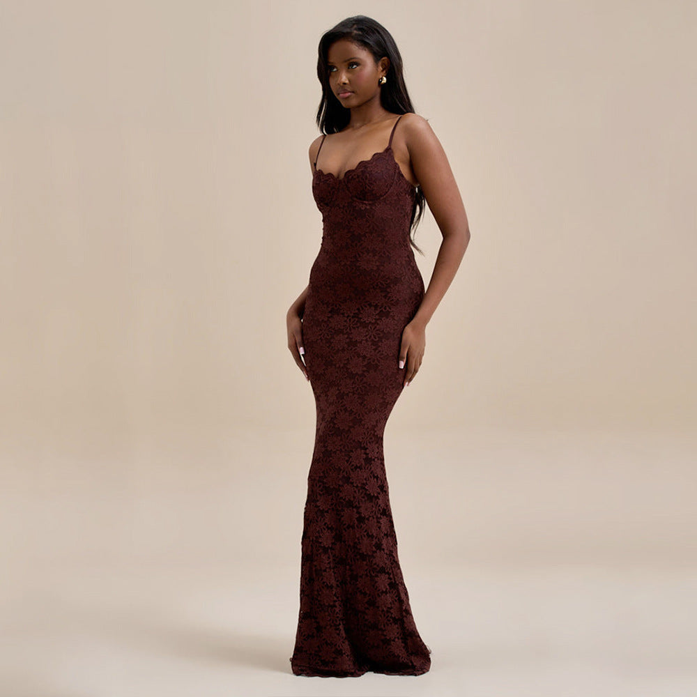 Kreacher Maxi Dress - Brown