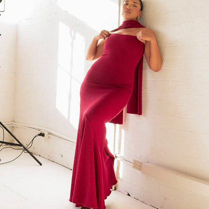 Juliet Maxi Dress - Red