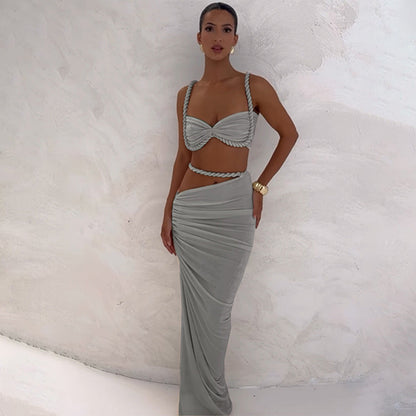 Makoko Co-Ord set - Grey