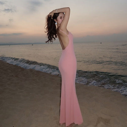 Hellebore Maxi Dress - Pink