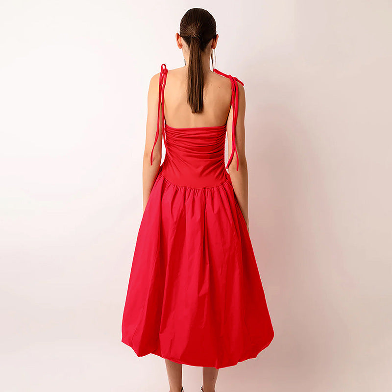 Katlene  Dress - Red