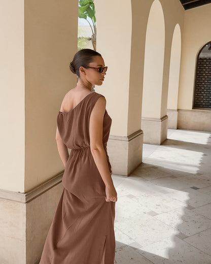 Westwick Maxi Dress - Brown