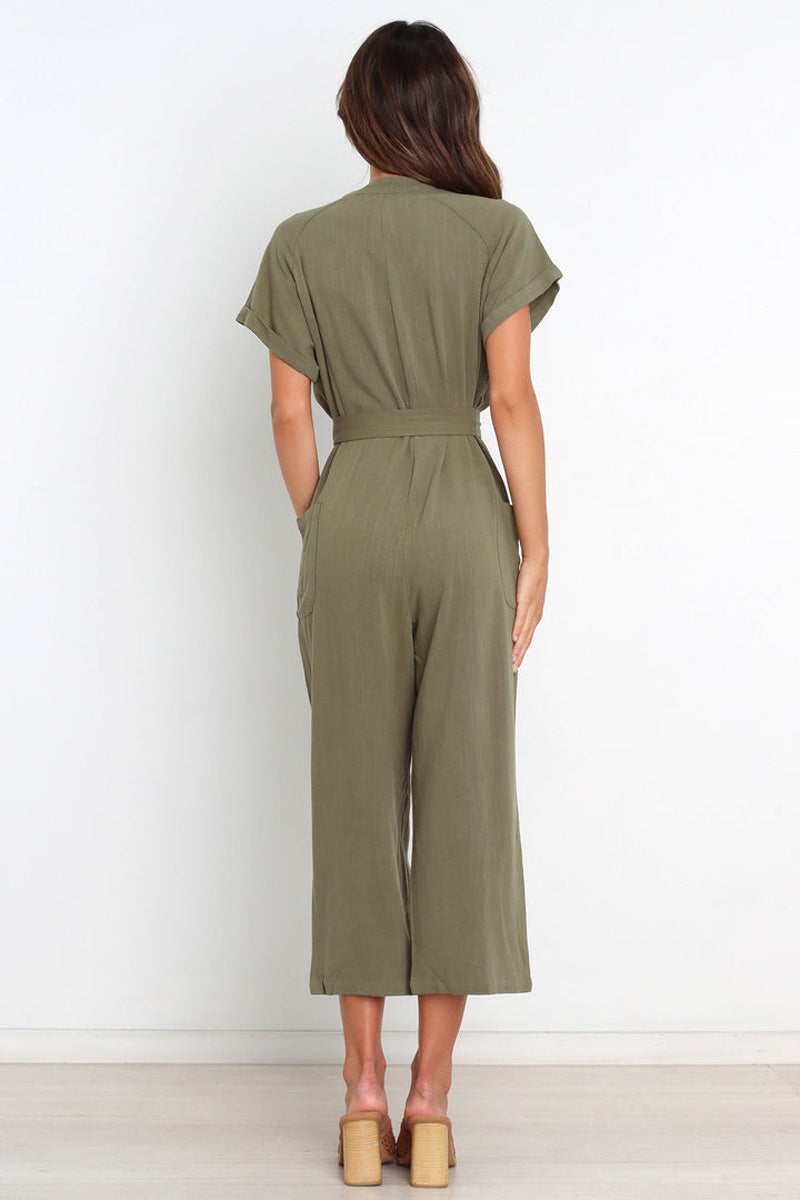 Aria Jumpsuit - Green