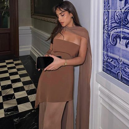 Carbon Dress - Brown