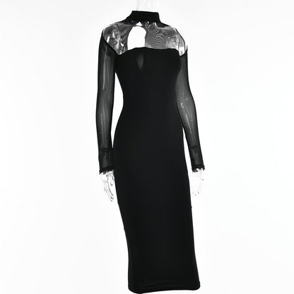 Gisela Bodycon Dress - Black