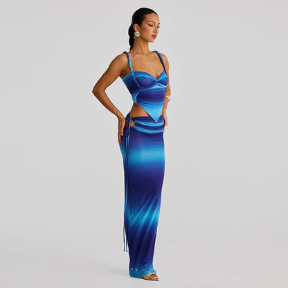 Taishan Co-Ord - Blue