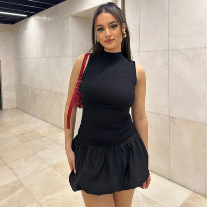 Bliss Mini Dress - Black