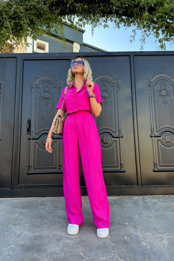 Denise Co-ord - Rose Red