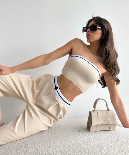 Power Puff Girl Co-ord - Apricot