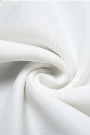 Lace Ruffle Hem Bodycon Cocktail Dress