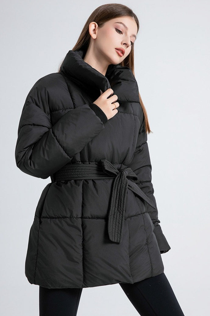 Longline Design Puffer Jacket