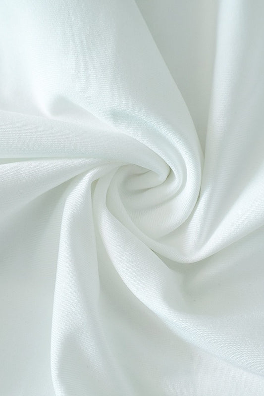 Solid Off Shoulder Ruched Formal Dress