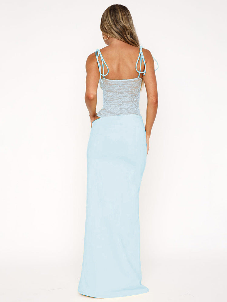 Stella Maxi Dress - Light Blue