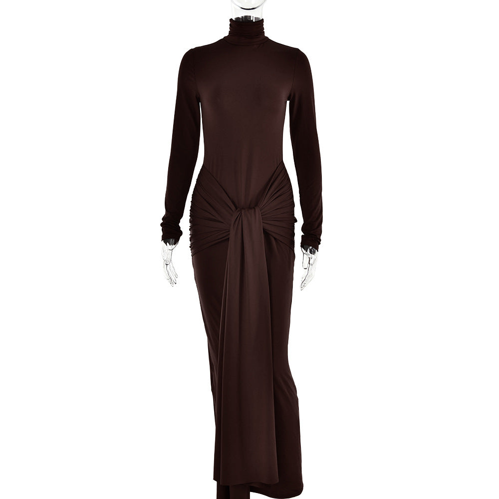 Roma Maxi Dress- Brown