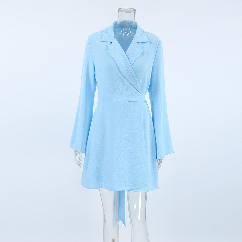 Karenina Dress - Blue