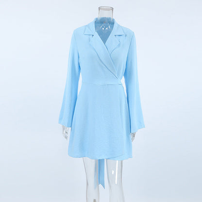 Karenina Dress - Blue
