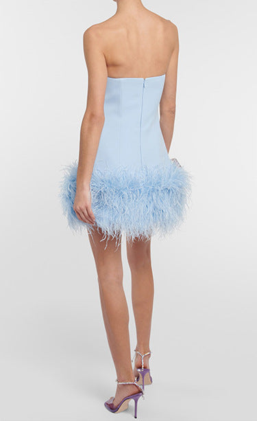 Seraya Mini Dress - Blue