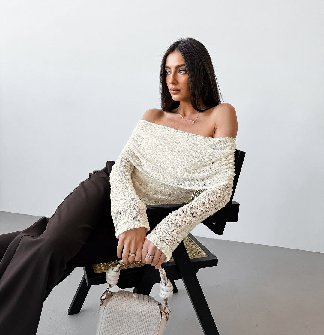 Caplan Top - Apricot