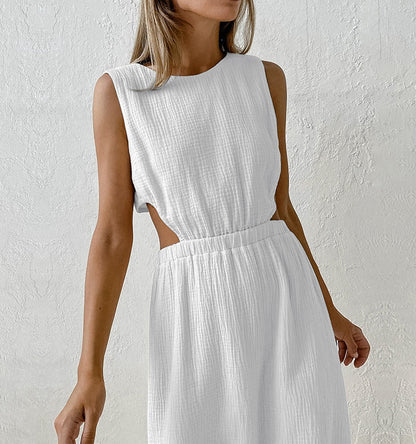 Durian Dress - White