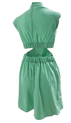 Glorina Mini Dress - Light Green