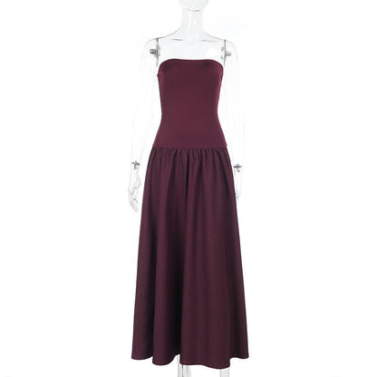 Zoey Maxi Dress - Maroon