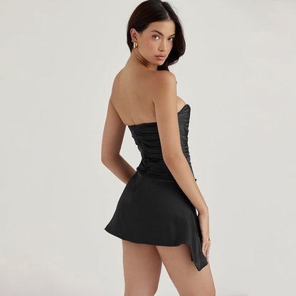 Cassio Mini Dress - Black