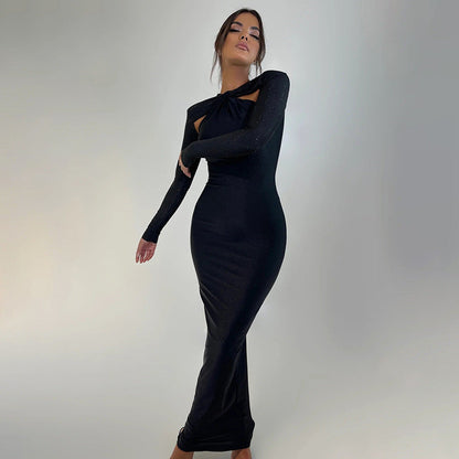 Ciara Maxi Dress - Black