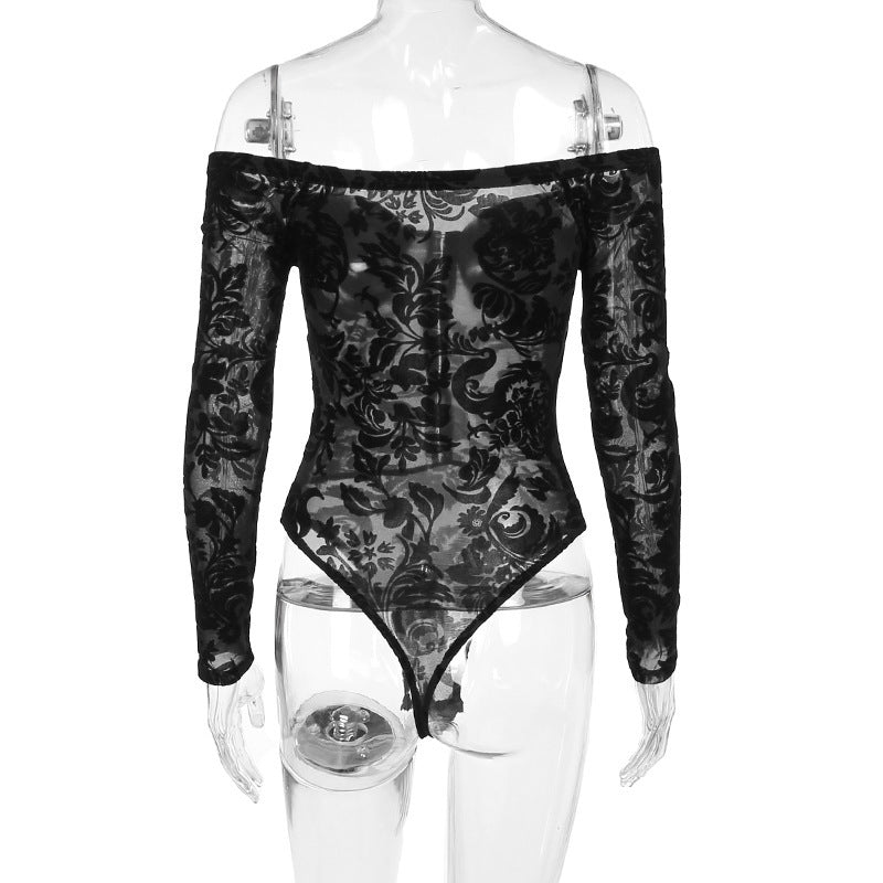 Lace Grace Bodysuit - Black