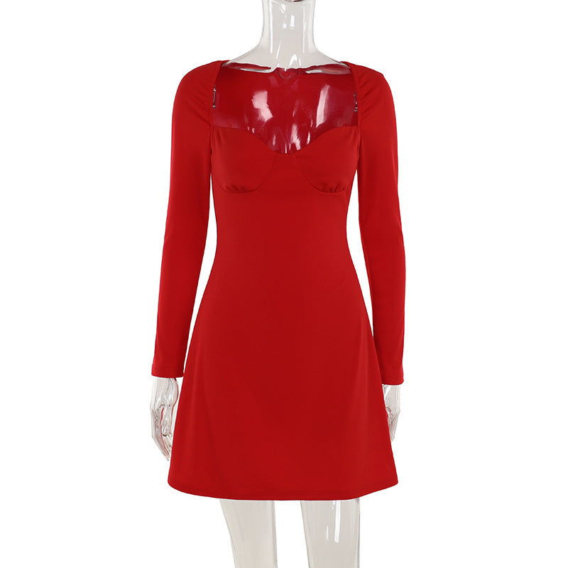 Diva Dress-Red