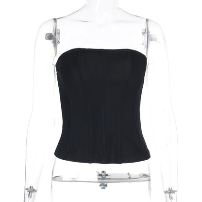 Dazzling Lady Top-Black