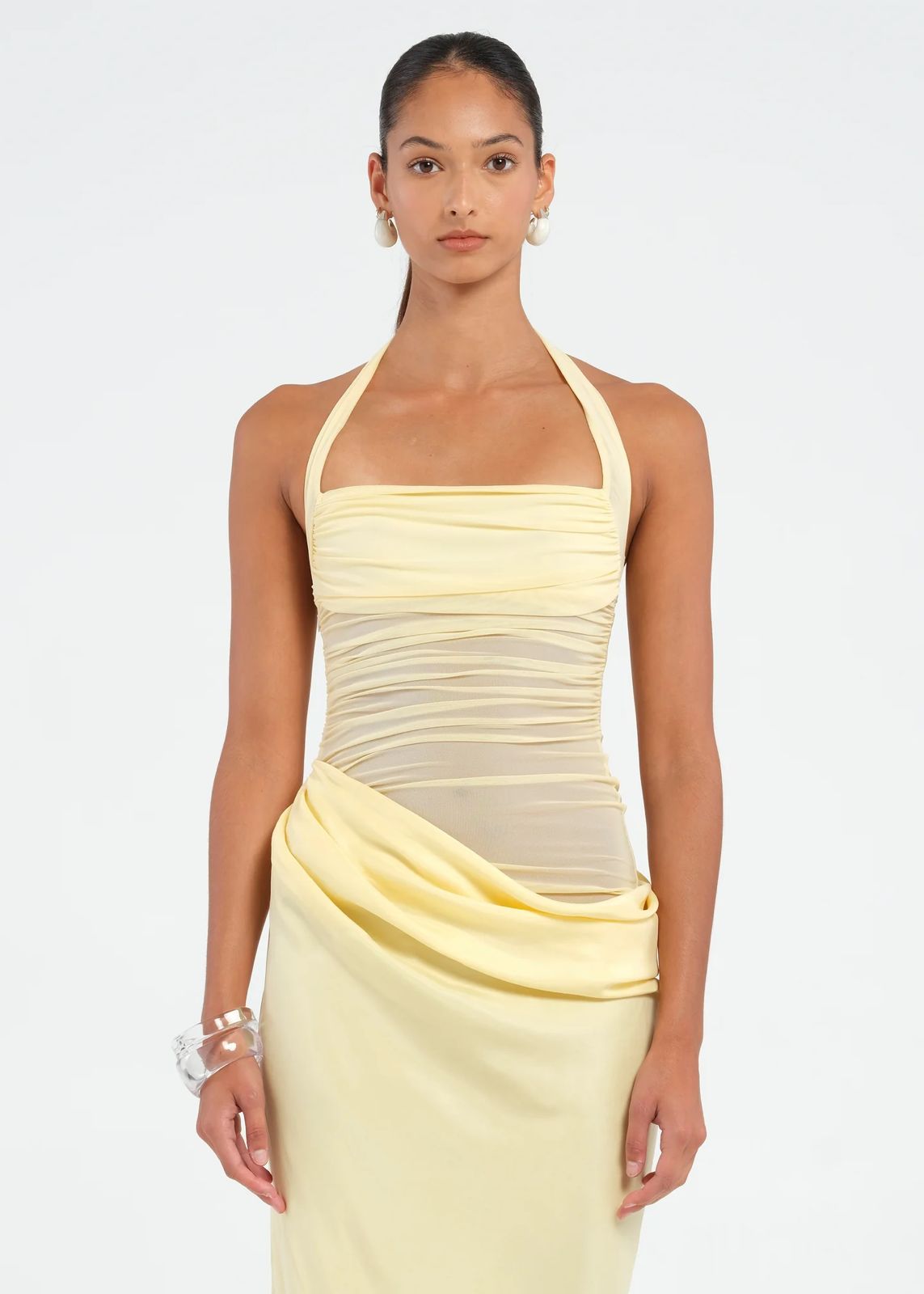 Rubeus Maxi Dress - Yellow