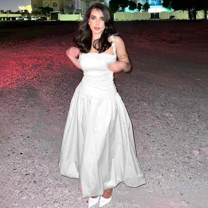 Katlene  Dress - White