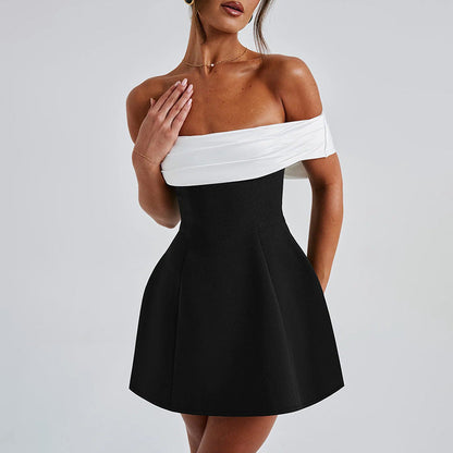 Dublin 2.0 Off-Shoulder Mini dress - Black