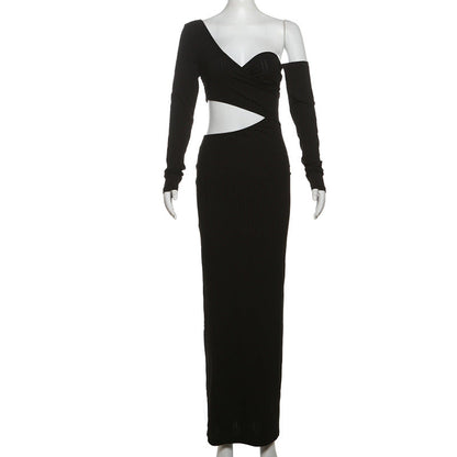 Midnight sky dress - Black