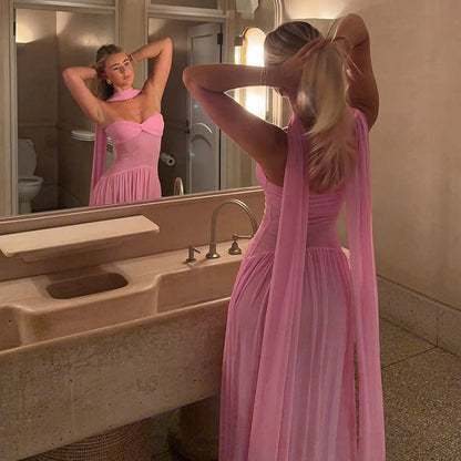 Cains Maxi Dress - Pink