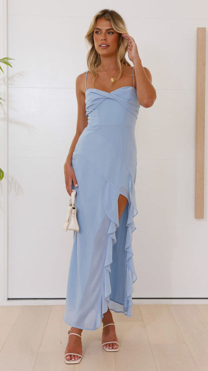 Crenn Maxi Dress - Blue