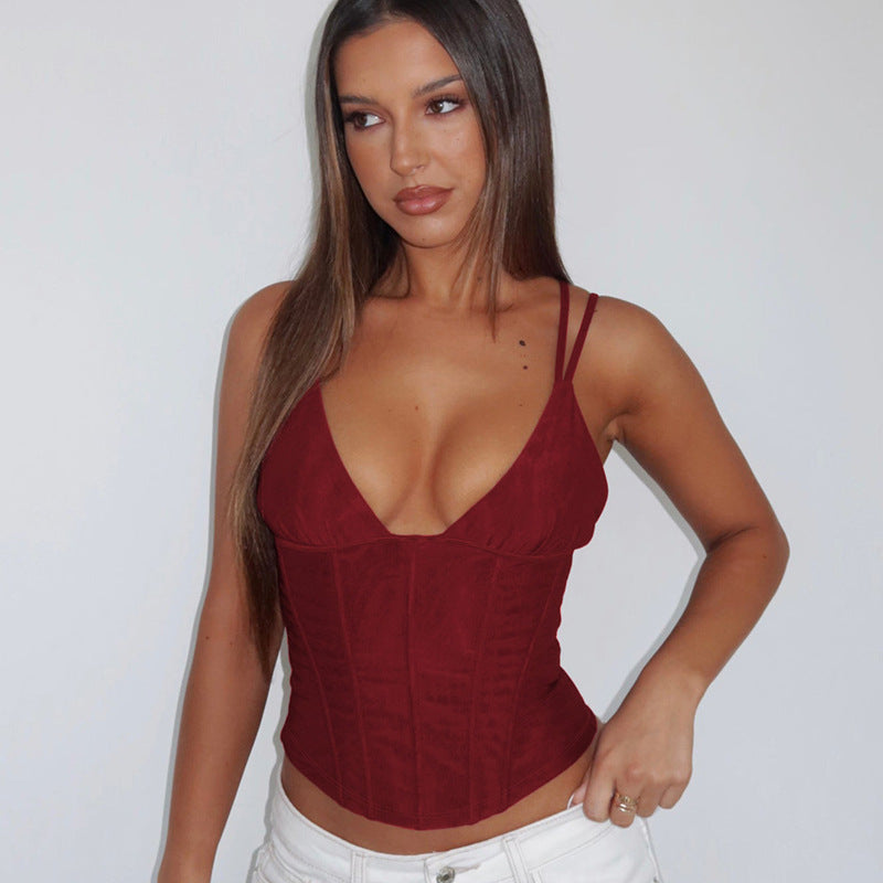 Warsaw Top - Maroon