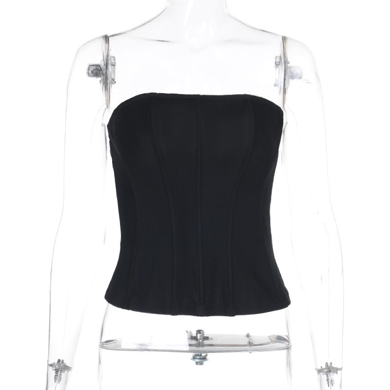 Dazzling Lady Top-Black