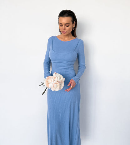 Zuolin Maxi Dress - Blue