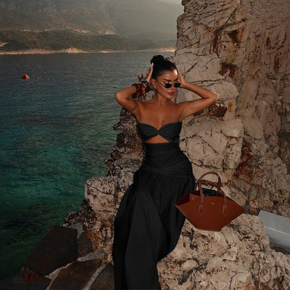 Cruz Maxi Dress-Black