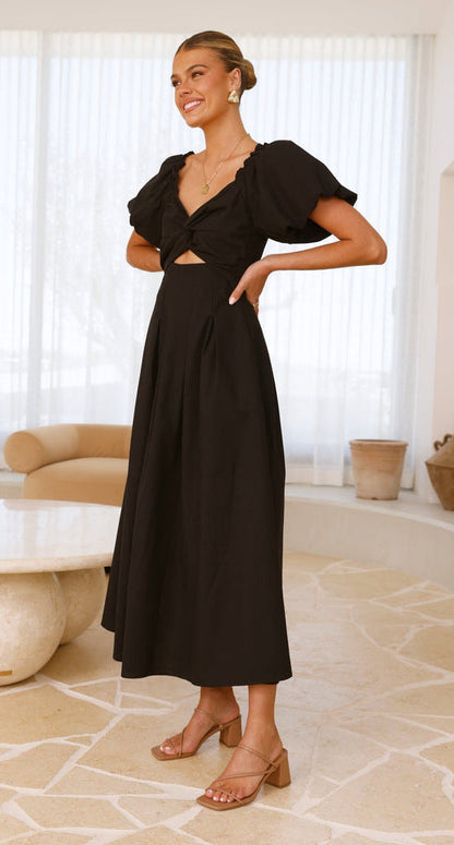 Algar Dress - Black