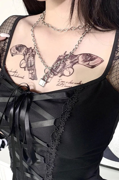 Sexy Gothic Lace T-Shirt