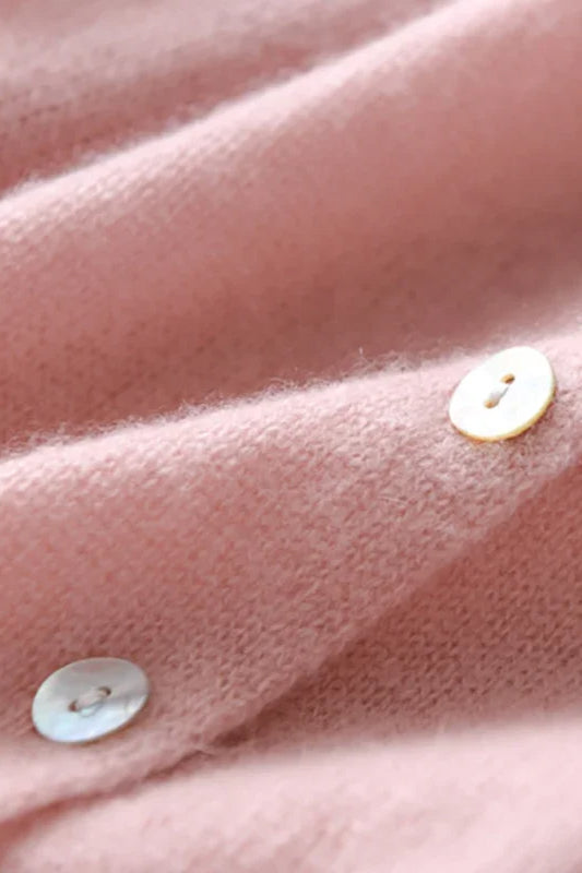 Elegant Button Knit Cardigan
