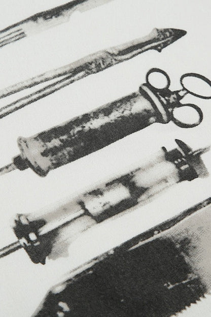 Graphic Cropped Vintage T-Shirt