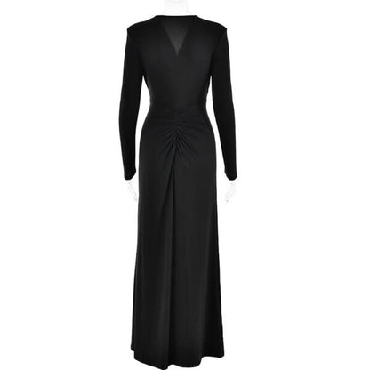 Angelina Maxi Dress - Black